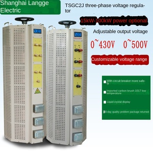 Alimentation AC à affichage numérique haute puissance TSGC2J-30KVA régulateur de tension triphasé transformateur de Contact réglable en cuivre - Product Image 2