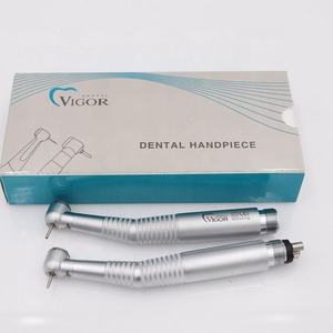 Pièce à main dentaire haute vitesse avec générateur électronique et lampe LED, turbine à air 1/4 trou - Product Image 3
