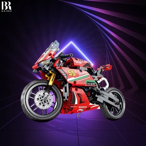 Mới Nhất 470Pcs Khối Lắp Ráp Trẻ Em DIY Mini Micro Xây Dựng Gạch Moto Xe Máy Mô Hình Đồ Chơi Mini Gạch Xây Dựng Khối - Product Image 6