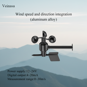 Veinasa-WSDS02 Sensor de Velocidad y Dirección del Viento de Aluminio Personalizable de 0-30m/s, Anemómetro RS485 para Estación Meteorológica, OEM ODM Veinasa-WS - Product Image 3