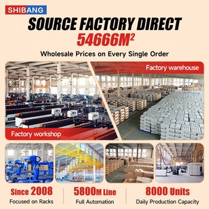 Shibang-estante de tela de gran resistencia, estante de almacenamiento de tres capas - Product Image 6