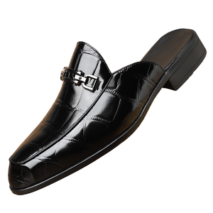 รองเท้าลำลองแบบสวมสำหรับผู้ชาย Summer Baotou และรองเท้าแตะกันลื่น พื้นรองเท้าด้านในทำจากยางนุ่ม ทันสมัย เหมาะสำหรับสไตล์สบายๆ - Product Image 1