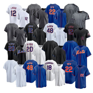 Venta al por mayor de camisetas de béisbol 2026 nuevas y económicas, con costuras de alta calidad, del equipo estadounidense de Nueva York, personalizadas para todos los jugadores, 22 Soto, 31 <span class=keywords><strong>Piazza</strong></span> - Product Image 1