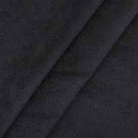 Superweiche schwarze stretch-Polyester-Selbststoff Polartec Fleece-Band für Winterkleidung
