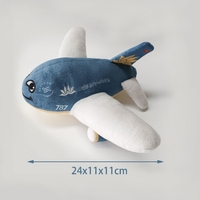 Nouvelle poupée d'hélicoptère de drone d'avion de jouet en peluche