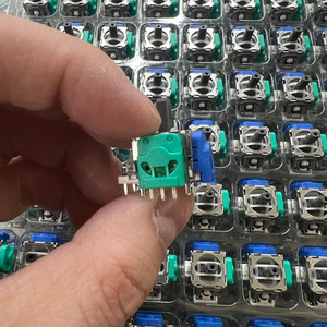 Syy màu xanh lá cây hội trường Joystick cho ps5 PS4 Xbox một chuyển đổi Pro điều khiển thay thế sửa chữa một phần - Product Image 5