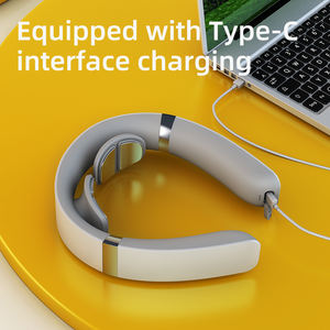 JMK-Masajeador de cuello inteligente OEM ODM, potente, inalámbrico, mini, eléctrico, masajeador de cuello inteligente electrónico con calefacción inteligente - Product Image 6