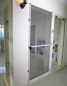 Porte moustiquaire extérieure étanche en aluminium <span class=keywords><strong>pour</strong></span> la maison porte moustiquaire <span class=keywords><strong>pour</strong></span> insectes porte moustiquaire d'été avec moustiquaire - Product Image 3