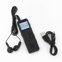 L'enregistreur vocal numérique Oriteck Memory Free prend en charge jusqu'à 128 Go de carte mémoire externe 10 heures de dispositif d'enregistrement au format audio WAV