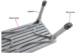 Marchepieds pliants en aluminium Surface antidérapante Tabouret pour camping-car Tabouret échelle portable Certificat EN131 Tabouret échelle pliable - Product Image 6
