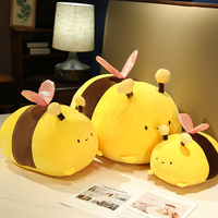 Juguete de Peluche de Abeja Pequeña, Creativo y Lindo, Simulación de Abeja, Almohada de Abeja para Niños, Decoración del Hogar