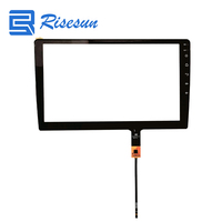 Film anti-éclats 2.5D anti-traces blanches pour écran tactile universel, boîtier GPS de voiture 10.1 pouces, vente en gros