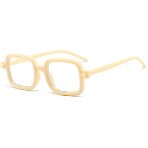 DL occhiali nuovi arrivi occhiali da sole quadrati montatura in plastica Unisex Designer Fashion Retro Clear Optical Glass 2023 Eyewear - Product Image 6
