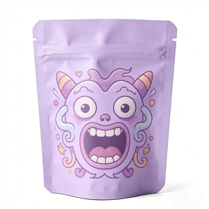 Custom-printed Odor-resistant 3.5g Polyester Film Baby Food Stand-up Pouches Resealable Zipper plastic <b>bag</b> - Product Image 3