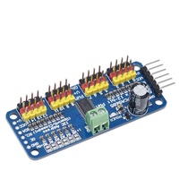 Module de commande de servomoteur PWM 16 canaux PCA9685, module de pilote d'interface robotique avec contrôleur IIC
