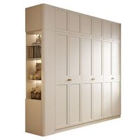 Armoires Maison Chambre Bureau Une Combinaison Vestiaire Nordic Light Luxe Moderne Simple Minimaliste Coin Grande Armoire Placard