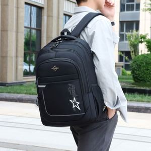Hot Sale College Students <b>Backpacks</b> <b>Men</b> Large Capacity Laptop Bag <b>Waterproof</b> Sports Travel <b>Backpack</b> - Product Image 4