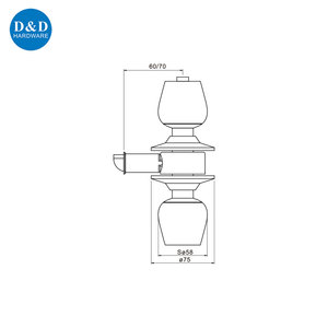 Стандартная ручка для внутренней двери - Product Image 6