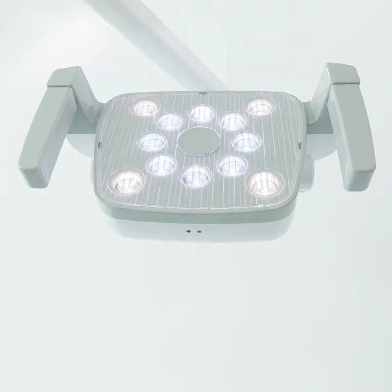 Luce LED dentale commutata dal sensore per unità poltrona odontoiatrica luce LED dentale a 12 lampadine