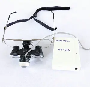 แว่นขยายไฟหน้า LED สำหรับผ่าตัดแบบพกพา