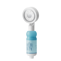 Pommeau de douche filtrant parfumé aux fruits du soir avec filtre à vitamine C, ensemble intégré cinq modes, pour salle de bain, vente en gros