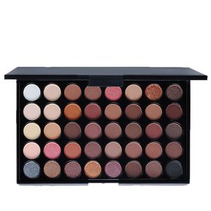 Palette de fards à paupières 40 couleurs nacrées mates à paillettes, pigment neutre, <span class=keywords><strong>maquillage</strong></span> pour les yeux, stock Europe et USA, vente chaude - Product Image 5