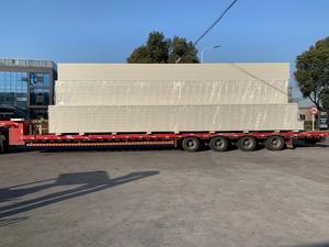 Moderno 50mm y 100mm <span class=keywords><strong>Pir</strong></span> Pu <span class=keywords><strong>AISLAMIENTO</strong></span> impermeable Panel de pared sándwich <span class=keywords><strong>aislamiento</strong></span> ignífugo para Material de Metal de cámara fría - Product Image 5