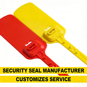 Пластиковая пломба HS-PS6002, высоконадежная пломба для экспресс-доставки с замком, одноразовая пластиковая пломба для пакетов - Product Image 3