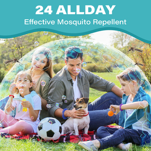 Bracelet anti-moustiques, lot de 3, sans DEET, bracelet en spirale naturel, 300 heures de protection, imperméable, répulsif contre les insectes pour enfants et adultes - Product Image 4