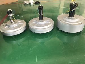 เครื่องกำเนิดแม่เหล็กไฟฟ้า SMARAAD สำหรับใช้งานกับกังหันลมแนวตั้ง 50w 100w 200w 250rpm เครื่องกำเนิดแม่เหล็กไฟฟ้ากำลังลดราคา PMG165-50 แม่เหล็กไฟฟ้าความเร็วต่ำ - Product Image 6