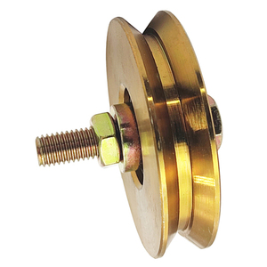 Rueda <span class=keywords><strong>de</strong></span> Puerta Corredera con Ranura en Y <span class=keywords><strong>de</strong></span> Alta Resistencia y <span class=keywords><strong>Precio</strong></span> Competitivo, Fabricada en China con Calidad Superior, con Perno <span class=keywords><strong>de</strong></span> Soporte - Product Image 1