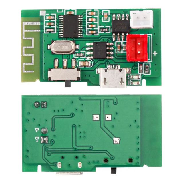 3.7V BT Power Amplifier Module Mono BT Amplifier Board 4  3W Output Micro USB/Type-C Interface