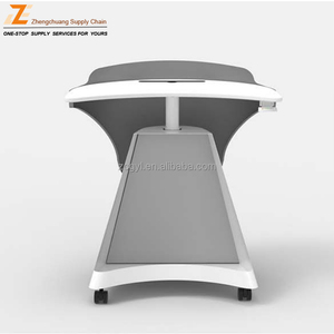 Kompakter höhen verstellbarer Schreibtisch Platzsparendes <span class=keywords><strong>Design</strong></span> Ergonomischer <span class=keywords><strong>Computer</strong></span> tisch für kleine Arbeits bereiche Home Office Schlafzimmer tisch - Product Image 4