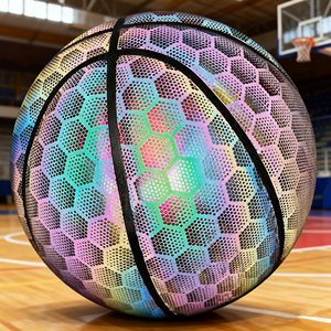 Ballon de <span class=keywords><strong>basket</strong></span>-ball adulte personnalisé de haute qualité, anti-explosion, résistant à l'usure et à bonne étanchéité à l'air, brillant - Product Image 2