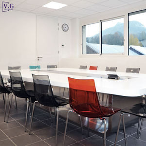 Table de conférence personnalisée de forme sauvage simple, table de conférence pour 16 personnes pour salle de bureau - Product Image 3