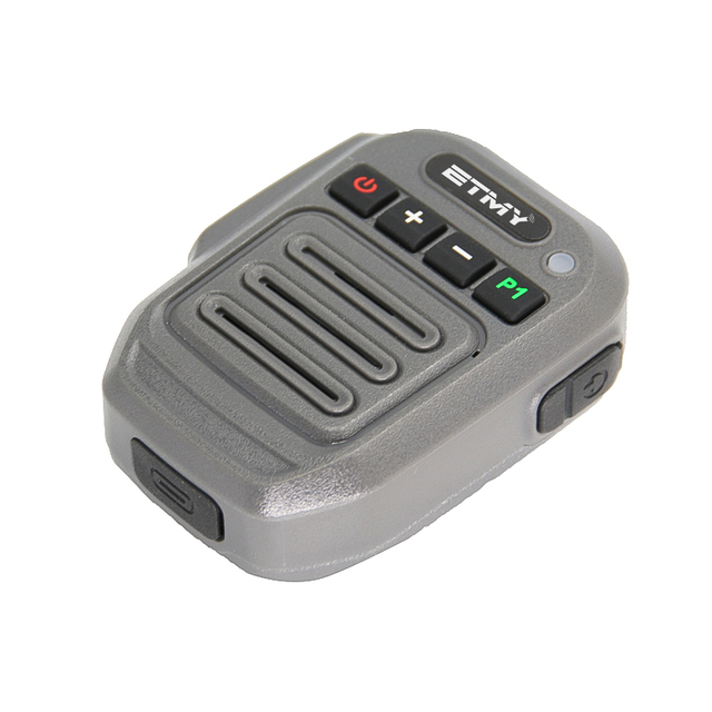 Versatile TwoWay Walkie Talkie Condenser Microphone Noise Cancelling Wireless Portable Shoulder Speaker Design Conference Use