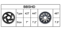 Bafang — kit de motorisation de vélo électrique 1000w, modèle BBSHD, moteur à entraînement central dans le pédalier