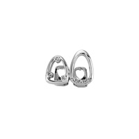 Un Juego de Dientes de Oro Irregulares con Diamantes Completos, Estilo HIPHOP, Súper Brillantes, para Hombre, para Halloween