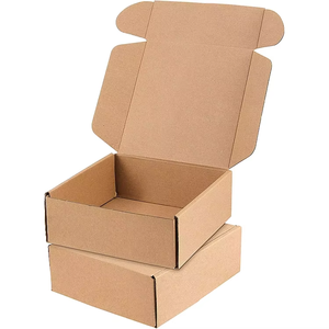 Promozionale vario durevole utilizzando Kraft riciclato pieghevole cartone di carta spedizione personalizzato marrone Mailer Box - Product Image 1