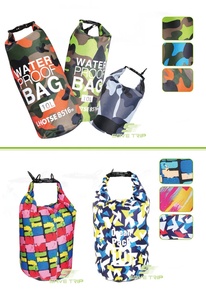 Dayanıklı kamp yürüyüş botla okyanus paketi spor plaj dişli 500D Pvc 2L 5L 10L 15L Waterproofdry çantası - Product Image 4