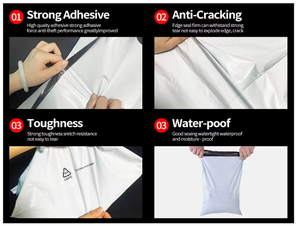 Wholesale Custom 100% Recyclable Mailing Shipping Bags <b>Waterproof</b> Logistics Transport Poly Mailers - Product Image 4
