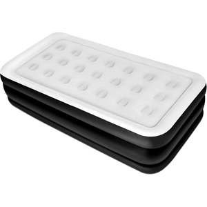 Kasur Angin Desain Modern dengan Pompa Elektrik Terintegrasi, PVC Tiup, Furnitur Rumah Lipat untuk Kamar Tidur Ruang Tamu Ukuran Sedang - Product Image 6