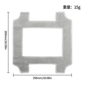 Chiffon de nettoyage pour robot lave-vitres Ecovacs K13072, rectangulaire double face, pour W2S W2S Max, édition station de base tout-en-un - Product Image 4