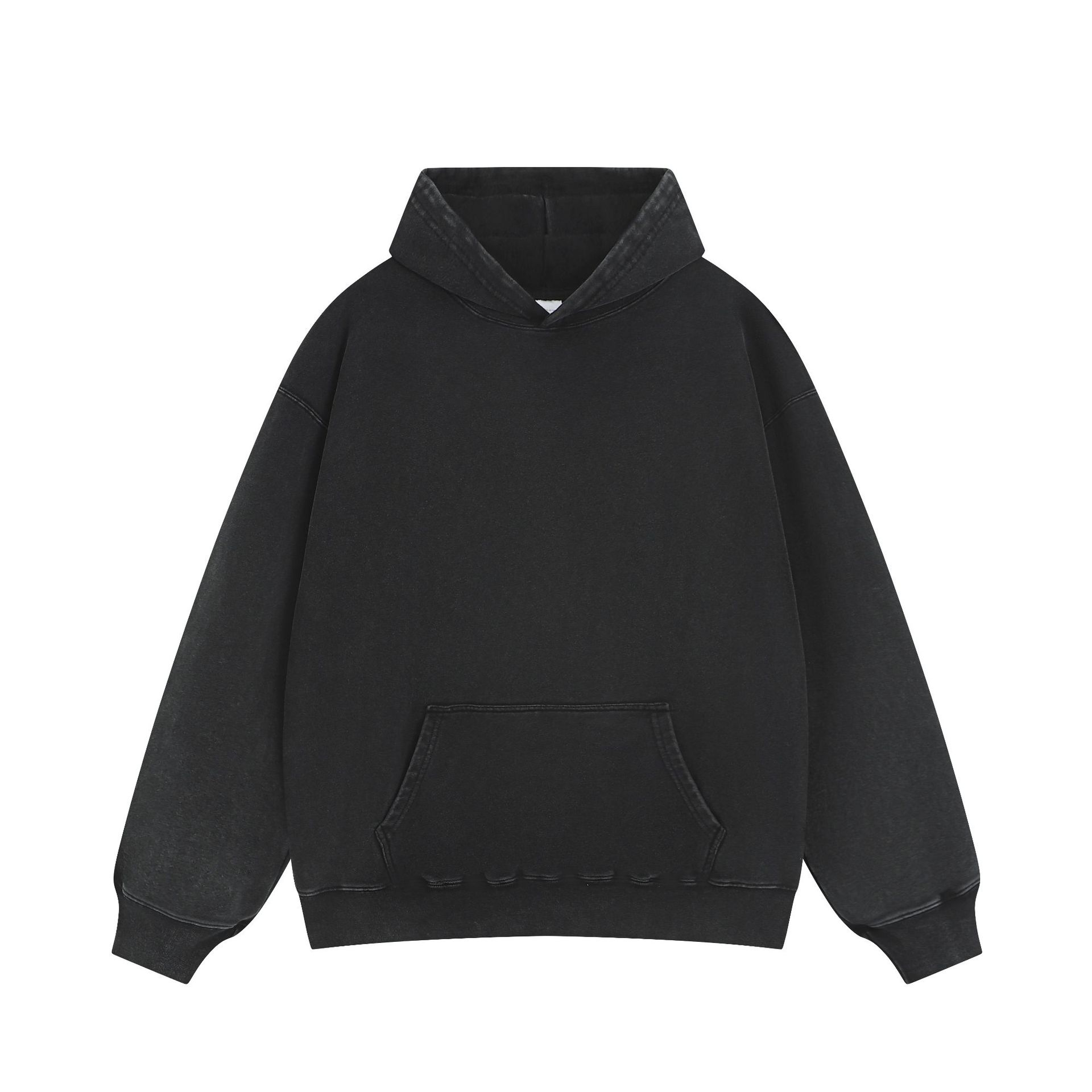 Noir à capuche