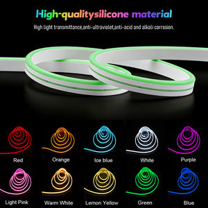 Tira de Luz LED de Neón de 5 Metros, 12V, Letreros Flexibles de Neón, Tiras de Luz Flexibles de Neón, Venta al Por Mayor de Fábrica QM - Product Image 3