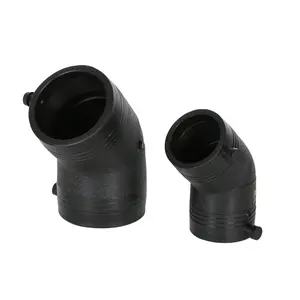 PE HDPE Pipe Electrofusion Fitting Electro Fusion Bend 45 Degree Elbow 315mm for sale