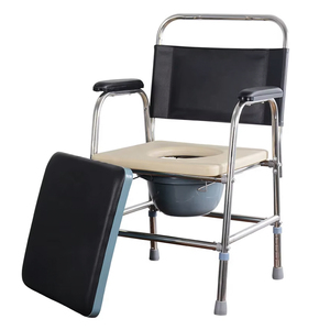 KSMED Multi-functional Folding Wheelchair <b>Commode</b> <b>Chair</b> Wheels Transfer Function Steel/Aluminum Material Hospital Use Model - Product Image 3