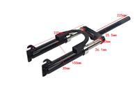 Fourche de vélo universelle à prix avantageux, 14 pouces, 16 pouces, amortisseur de fourche, suspension, véhicule électrique, fourche avant