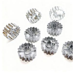 <span class=keywords><strong>Kit</strong></span> de découpoirs à biscuits en forme d'arbre de Noël superposés pour empiler les biscuits et créer des arbres de Noël comestibles 3D - Product Image 4