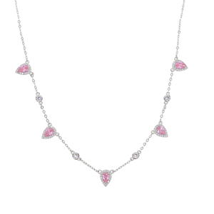 Goutte d'eau goutte cz Rose <span class=keywords><strong>blanc</strong></span> couleur mariage fiançailles <span class=keywords><strong>tour</strong></span> <span class=keywords><strong>de</strong></span> <span class=keywords><strong>cou</strong></span> plaqué <span class=keywords><strong>or</strong></span> Rose collier <span class=keywords><strong>de</strong></span> déclaration <span class=keywords><strong>de</strong></span> mode - Product Image 4